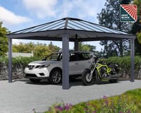 Palram Canopia Colorado 14x16 Double Carport Grey