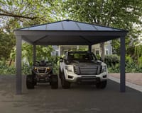 Palram Canopia Colorado 14x20 Double Carport Grey