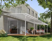 Palram Canopia Feria 3m x 10.9m Patio Cover in White