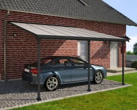 Palram Canopia Feria 4m x 4m Patio Cover in Grey