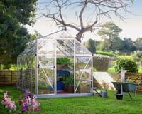 Palram Canopia Harmony 6x12 Silver Polycarbonate Greenhouse