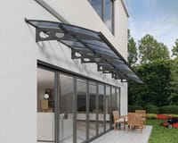 Palram Canopia Herald 8920 Grey Mist Door Canopy