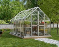 Palram Canopia Octave 8x12 Silver Polycarbonate Greenhouse