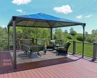 Palram Canopia Palermo 4300 Gazebo Grey
