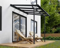 Palram Canopia Sierra 2.3m x 2.2m Patio Cover in Grey
