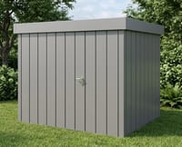 Hormann Juno 8.5x7 Pent Metal Garden Shed