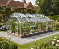 Elite Supreme 10x20 Greenhouse - 6mm Polycarbonate Glazing