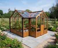 Swallow Mallard 8x11 Wooden Greenhouse
