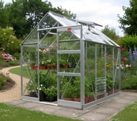 Elite High Eave 8x6 Greenhouse - Toughened Glazing