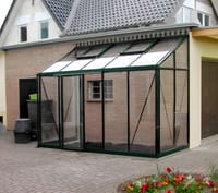 5x7 Janssens Arcadia Lean To Greenhouse