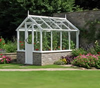 Swallow Kingfisher 6x8 Dwarf Wall Wooden Greenhouse