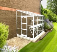 Elite Kensington 6x8 Lean to Greenhouse - 3mm Horticultural Glazing