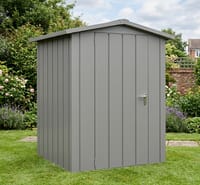 Hormann Juno 5.5x5.5 Apex Metal Garden Shed