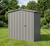 Hormann Juno 7x4 Apex Metal Garden Shed