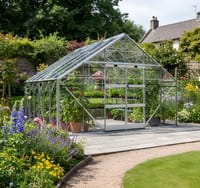 Elite Classique 12x12 Greenhouse - Horticultural Glazing