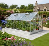 Elite Classique 12x18 Greenhouse - Toughened Glazing