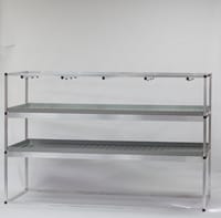 Grow Rack 2 x 1m Two-Tier for Vertical Farming