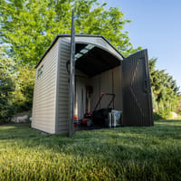 Lifetime 7x7 Plastic Shed Desert Sand