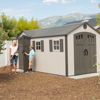 Lifetime 17.5x8 Plastic Shed