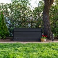 Lifetime 515 Litre Plastic Outdoor Storage Box Carbonized Grey