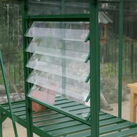 Elite Green 5 Blade Louvre Vent Frame Only