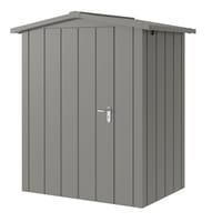 Hormann Juno 5.5x4 Apex Metal Garden Shed