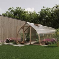 Norhage Tre 300 10x39 Wooden Greenhouse