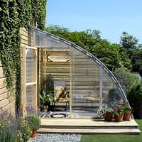 Norhage Vegg 300 10x16 Wooden Lean-To Greenhouse