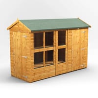 Power 10x4 Apex Potting Shed Combi