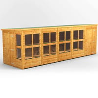 Power 20x6 Pent Potting Shed Combi
