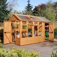 Rowlinson 6x12 Wooden Growhouse with Store