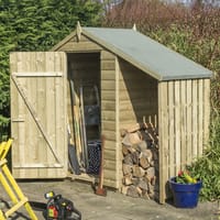 Oxford 4x3 Shed With Lean To