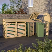 10x2 Quadruple Bin Store