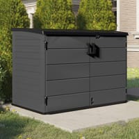 Suncast 6x4 Stow Away Plastic Garden Store