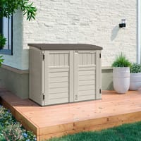 Suncast Stow-Away Store - Vanilla