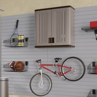 Suncast Wall Cabinet In Grey