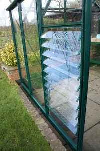 Elite Green 10 Blade Louvre Vent Frame for Titan