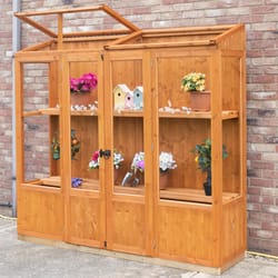 Mini Wooden Greenhouses