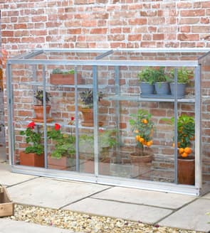 1x5 Access Half Westminster Mini Lean To Toughened