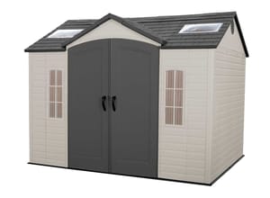 Lifetime 10ft Wide Plastic Sheds