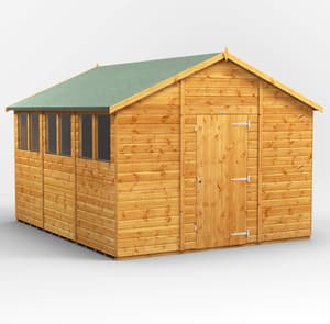 Power 12x10 Shiplap Apex Wooden Shed
