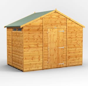 Power 6x10 Apex Security Shed
