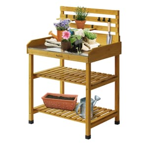 VegTrug Potting Table Natural