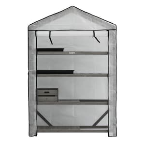 VegTrug Nursery 4 Tier Wide Grey Wash