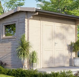 Power 12x10 Apex Workshop Log Cabin