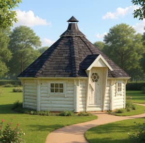 Palmako Eva 3.7m Log Cabin