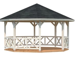 Palmako Betty 4x5m Octagonal Wooden Pavillion