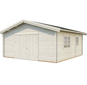 Palmako Roger 5.4m x 5.4m Wooden Garage with Wooden Doors