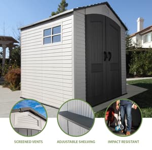 Lifetime 7x7 Plastic Shed