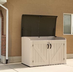 Lifetime 3x6 Horizontal Plastic Outdoor Storage Unit